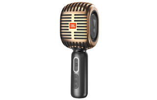 JBL All in One Microphone With Speaker KMC600 Bluetooth Wireless, Rose Gold, Long Battery Life Microphone