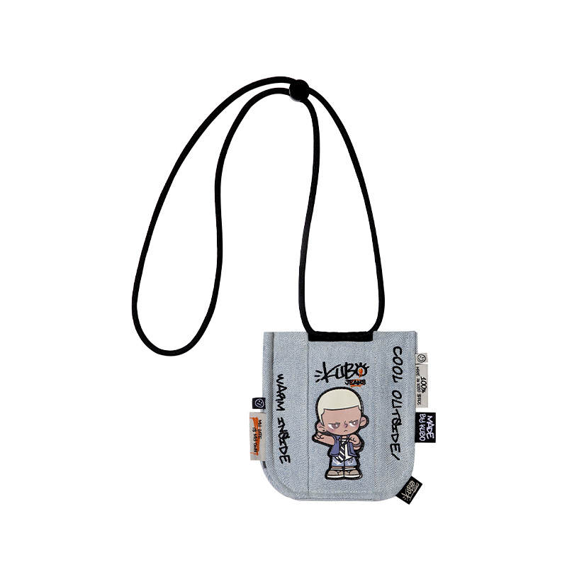POP MART KUBO JEANS Collection MINI Bag, Cute Shoulder Bag Accompanying And Soothing Trend Based Products
