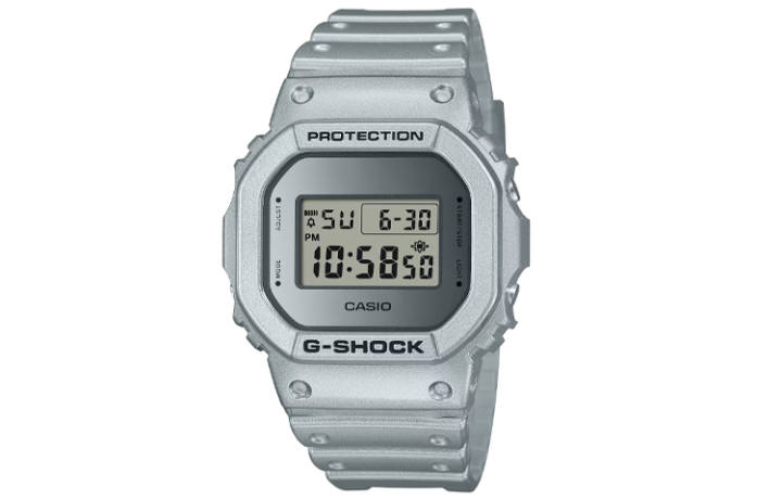 CASIO CASIO Unisex G-SQUAD Series Silver Watch DW-5600FF-8JF