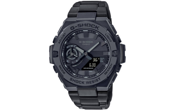 CASIO CASIO Men G-STEEL Series Black Watch GST-B500BD-1A