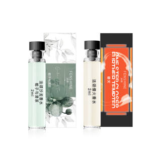 FENSHINE Gardenia With Green Tea, Incense, And Fragrance Sample EDP Refreshing Scent 2ml*2 Pcs Set