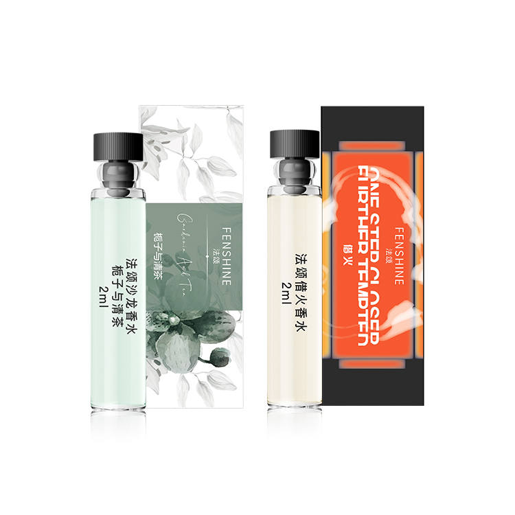 FENSHINE Gardenia With Green Tea, Incense, And Fragrance Sample EDP Refreshing Scent 2ml*2 Pcs Set
