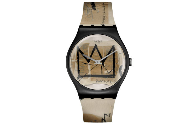 SWATCH SWATCH Unisex 41mm Coffee Watch SUOZ355