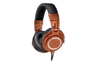 Audio Technica Night Marigold ATH M 50 X MO Professional Monitoring Head mounted Passive Noise Cancellation
