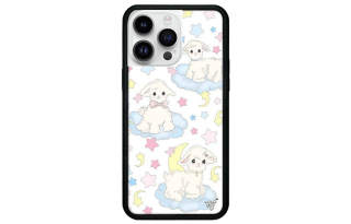 WILDFLOWER Silicone Material Small Lamb Impact Resistant Fully Enclosed Protective Cover Phone Cases