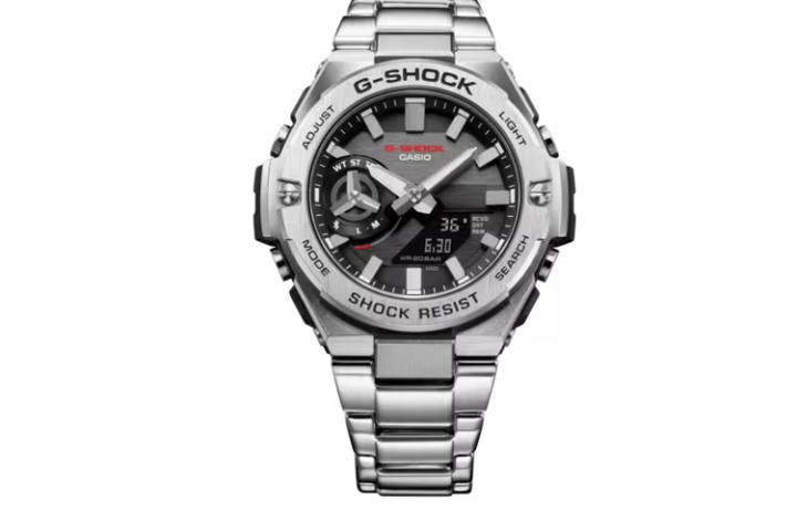 CASIO CASIO Men G-STEEL Series Silver Watch GST-B500D-1AJF