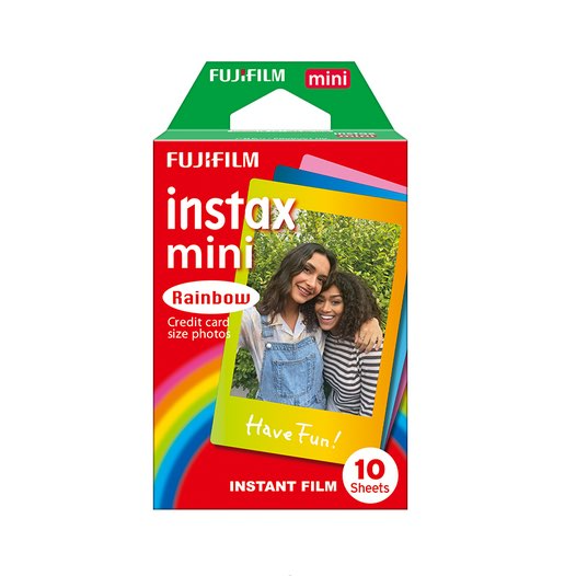 FUJIFILM INSTAX Instant Mini Collection Photo Paper Rainbow