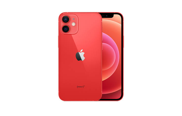 Apple Apple IPhone 12 Mini China Mainland Version, Mobile China Unicom Telecom, Dual SIM Dual Standby 5G Red Cell Phones
