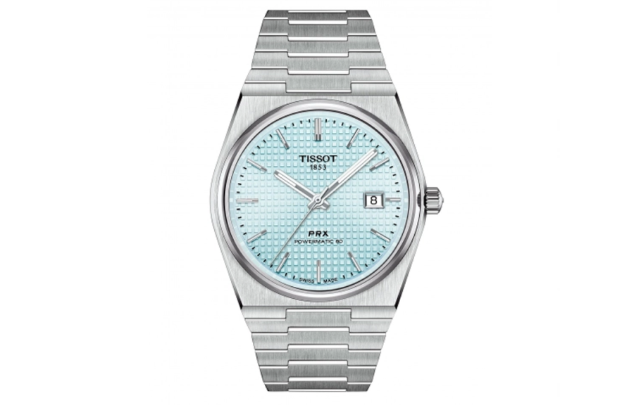 TISSOT PRX Automatic Mechanical Movement 100m Waterproof Men's Watches Watch 40mm Blue Dial