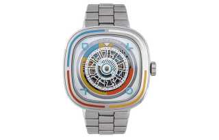 SEVENFRIDAY Automatic Mechanical Movement 30m Waterproof Men's Watches Watch 45*45mm Multicolor Watch Dial