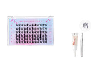 UKISS Strive For Every Second Lazy Girl's False Eyelashes Trilogy Thickening Style 72 Pcs/84 Pcs