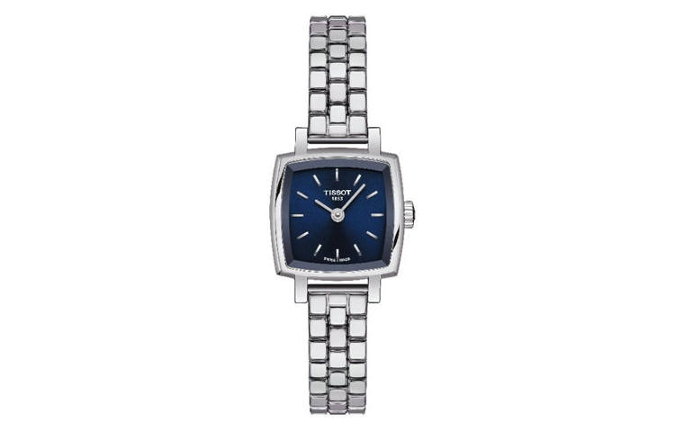 TISSOT Cute Collection Ladies Collection Quartz Movement 30m Waterproof Women's Watch 20mm Blue Dial