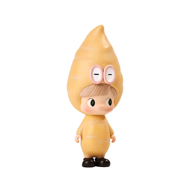 POP MART x Silent Trick LiLiOS Potato And Taro Paste Cute Yellow Trendy Figures 11.5cm