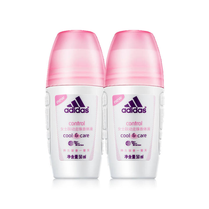 Adidas Adidas Roll on Deodorant Antiperspirants Deodorant 50ml*2