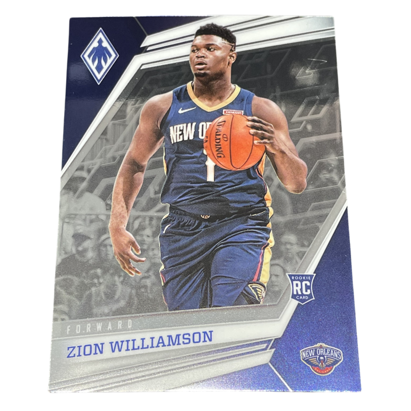 PANINI Zion Williamson 2019 20 Chronicles Pelican, Zion, Rising Stars Card, Basketball Card, Card Access Pass