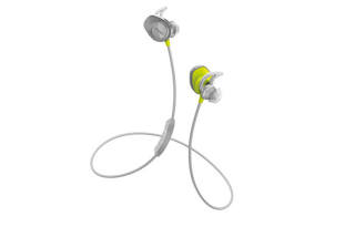 Bose Soundsport Earplug Style Bluetooth Earphones, Lemon Neck mounted Wireless Sports Smart Headphone