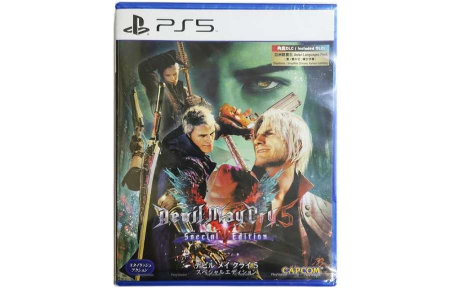 PlayStation PlayStation Dante's Inferno 5 Special Version, Devil May Cry 5 Game Software PS5 Game Discs