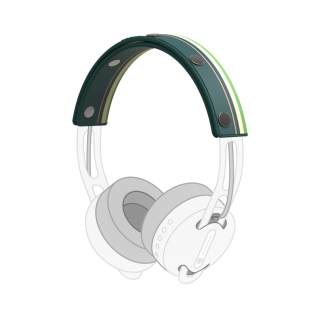 MONIXIBI Rainbow Jasper Headband Custom Pattern Style Head mounted Wireless Headphones