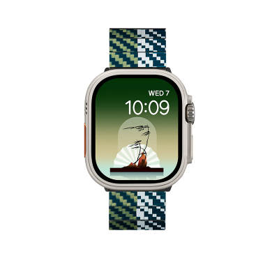 PITAKA Strap Apple Compatibility Carbon Fiber Material 187.5mm Unisex