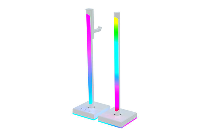 AJAZZ Sound Absorbing Ambient Light RGB Full Color Light Laptop Portable Hanging Light Headphone Stands ABL190