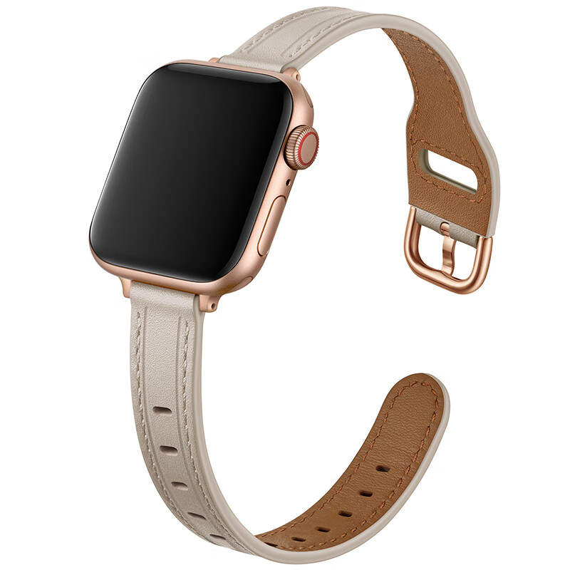 IBOANN IBOANN Strap Apple Compatibility Genuine Leather Material