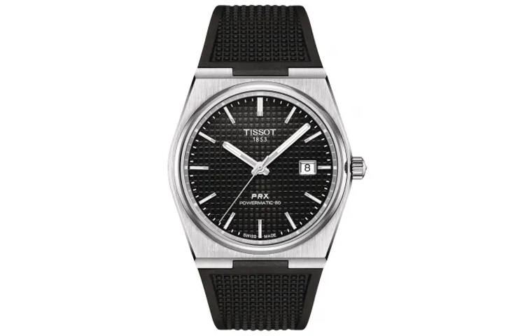 TISSOT PRX Automatic Mechanical Movement 100m Waterproof Men's Watches Watch 40mm Black Dial