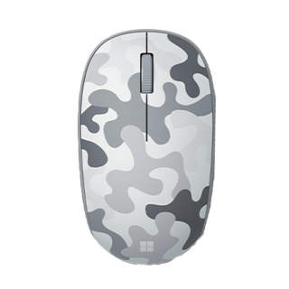 Microsoft Bluetooth Connection Glacier Camouflage, Exquisite, Customizable Push Button Portable, Office Mice