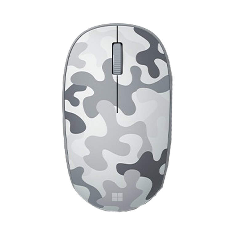 Microsoft Bluetooth Connection Glacier Camouflage, Exquisite, Customizable Push Button Portable, Office Mice