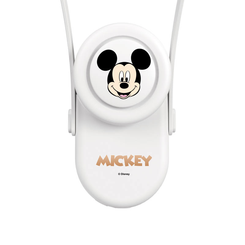 Disney Neck Fans Disney Collaboration IP Mini Portable, 3rd Setting Adjustment, Long Lasting Battery Life BP635