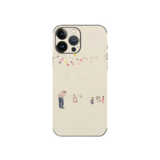 SkinAT 3M Material Abrasion Resistant Apple IPhone 14 Collection ARTSEE Collaboration Cell Phone Protective Film Case