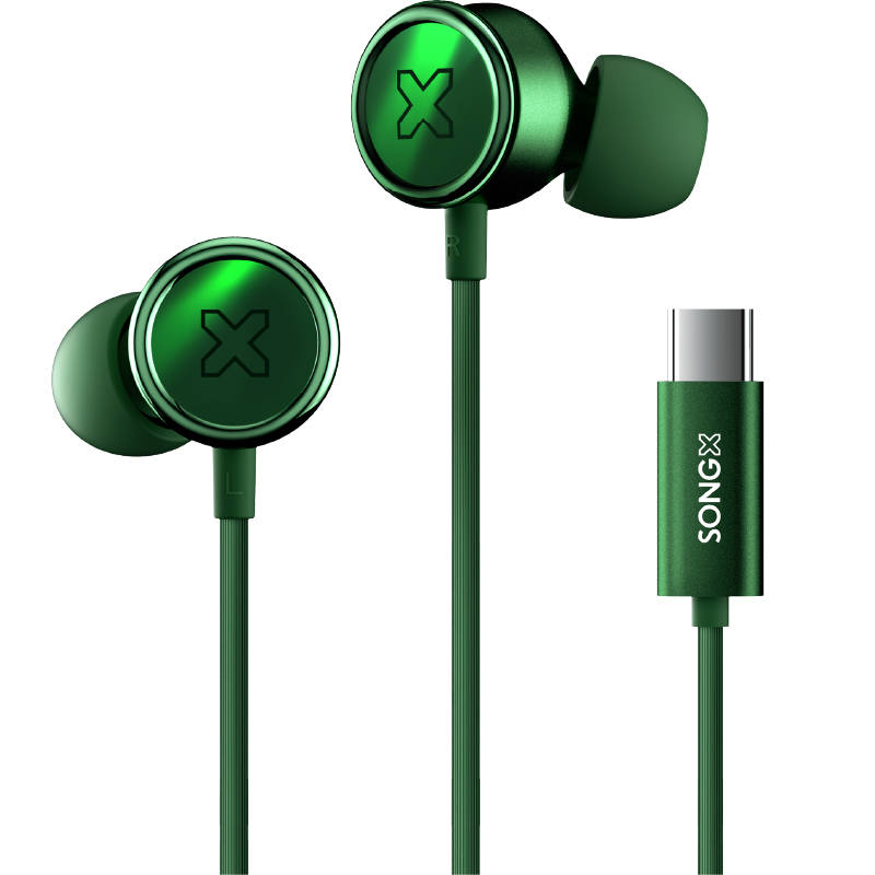 SONGX Songx01 Star Ring Wired Headphone Type C Interface Version, In Ear Headphones Hi Res Gold Logo Certification
