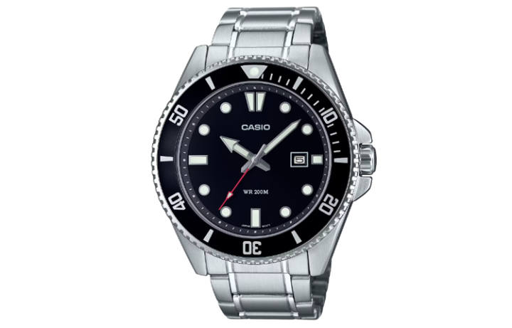 CASIO CASIO Men Black Watch MDV-107D-1A1
