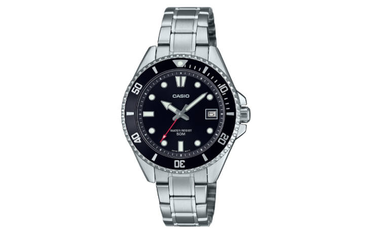 CASIO CASIO Women's Black Watch MDV-10D-1A1V