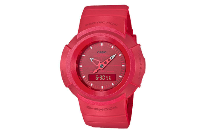 CASIO CASIO Men DIGITAL Series Red Watch AW-500BB-4ED
