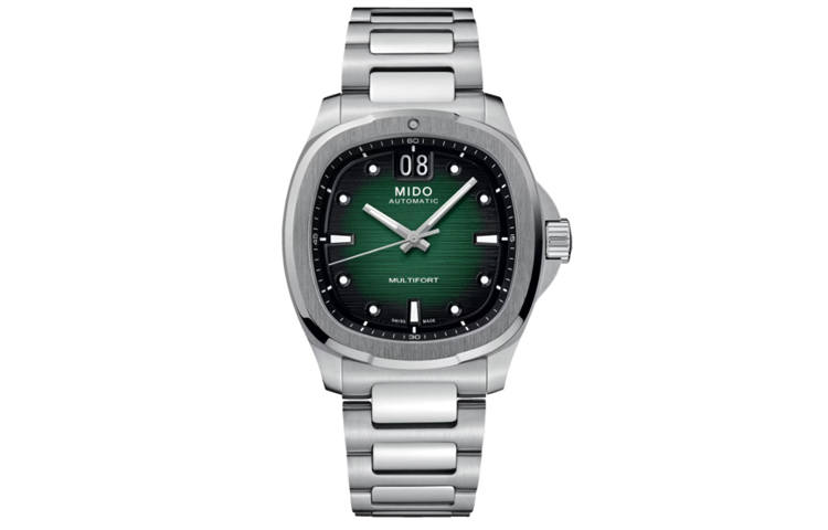 MIDO TV Automatic Mechanical Movement 100m Waterproof Men's Watches Watch 39.2*40mm Green Dial