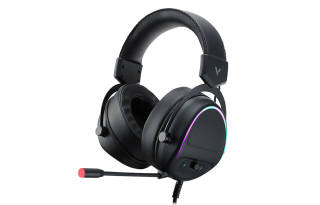 RAPOO VH650 Virtual 7.1 Channel, Esports, Thickened Sponge, Iridescent RGB Backlight Head mounted Gaming Headphone