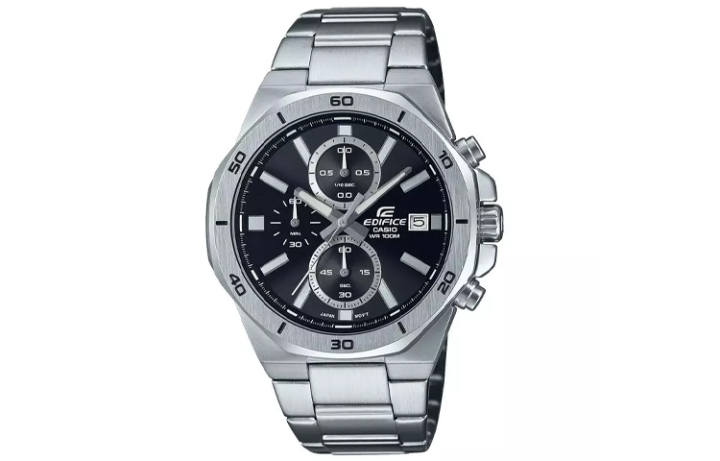 CASIO CASIO Men EDIFICE Black Watch EFV-640D-1A