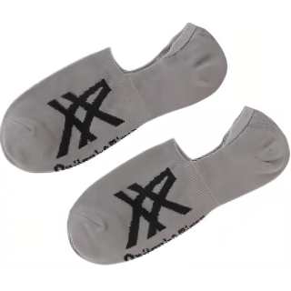 Onitsuka Tiger Ankle Socks Unisex 1 Pack Gray Black