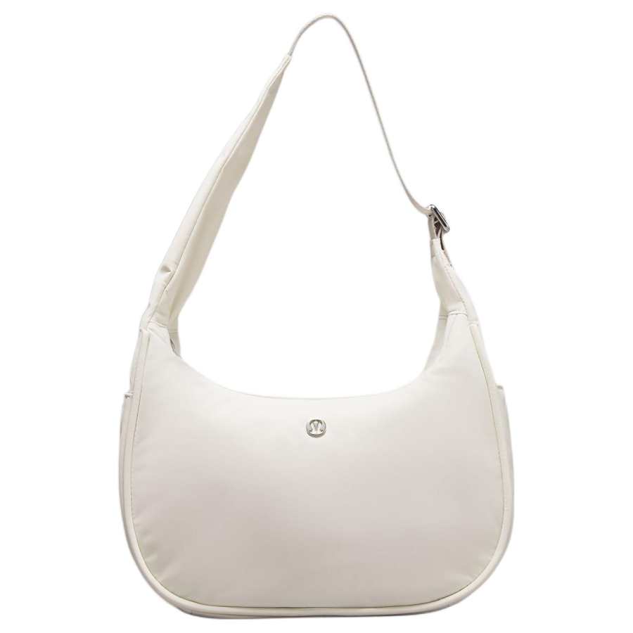 Lululemon Polyester Handbag, Shoulder Bag Mini Women's Albumin Color