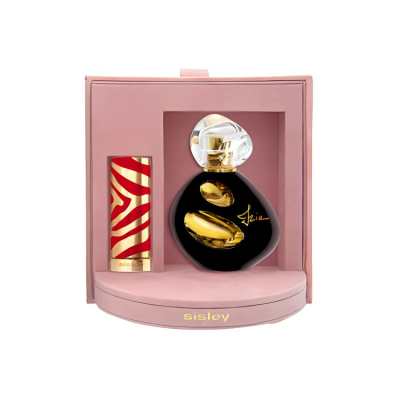 Sisley Isa Night+Enchanting Lipstick Box Perfume Sets Eau De Parfum Blackcurrant Rose 30ml+3.4g