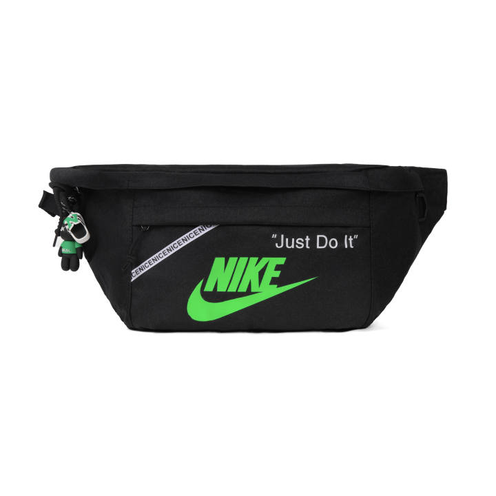 Nike Nike Fabric Crossbody Bags Unisex Neon Green