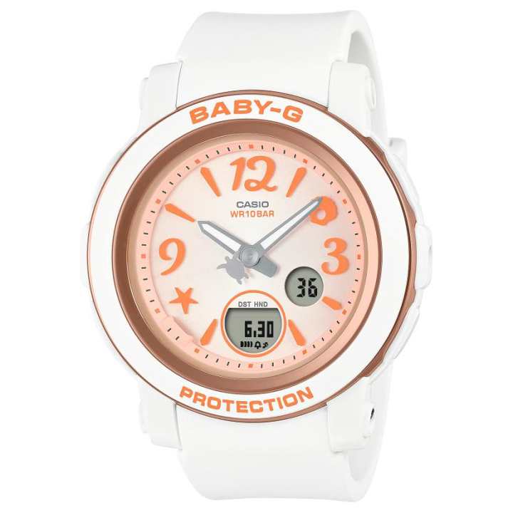 CASIO CASIO Women's BABY-G Orange Watch BGA-290US-4AJF