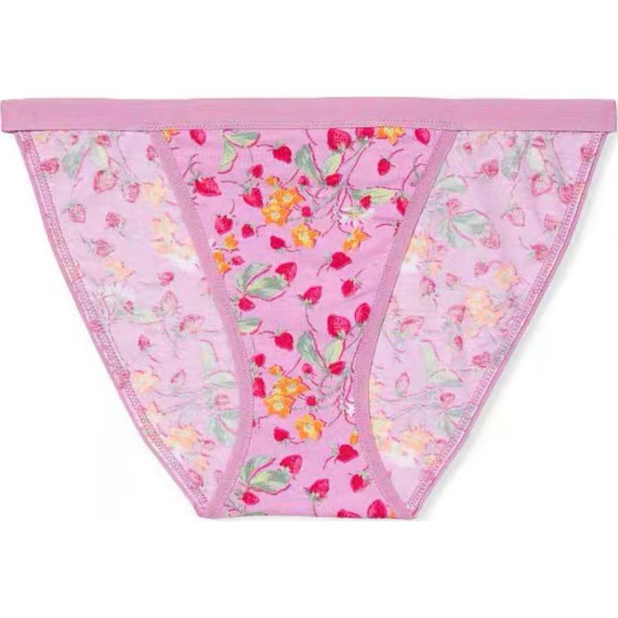 Victoria's Secret Underpants Women's 1 Pack Bikini Strawberry