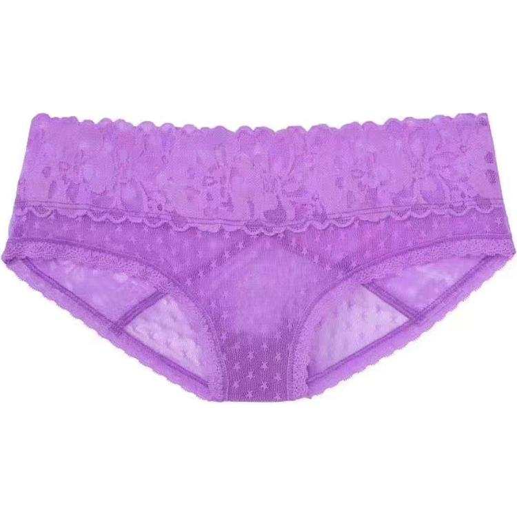 Victoria's Secret Underpants Women's 1 Pack Purple Lace