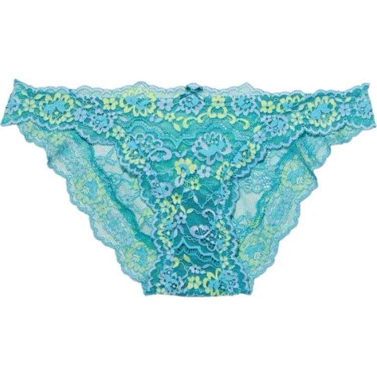 Victoria's Secret Underpants Women's 1 Pack Blue Green
