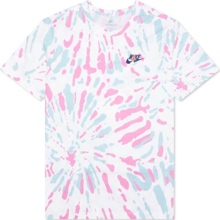 Nike Nike Sportswear Men's Black Light Tie-Dye T-Shirt