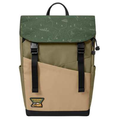 Tomtoc Polyester Backpack Laptop Bag Regular Unisex Meteorite Ink Black/Lunar Rock Gray
