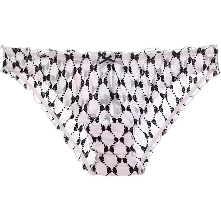 Victoria's Secret Briefs Women's 1 Pack Pink Bowknot