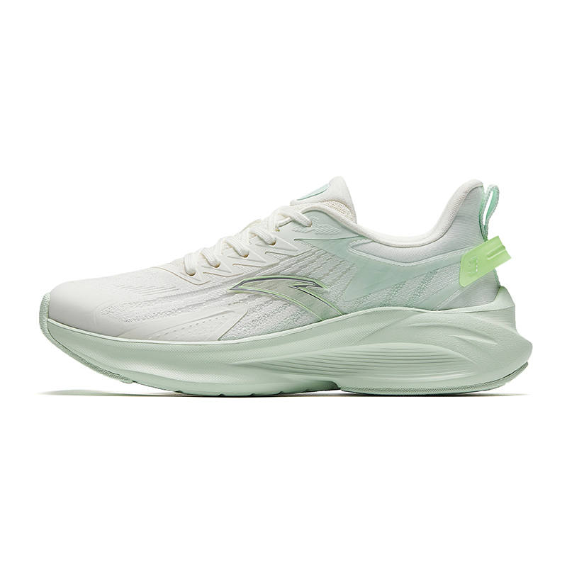 Anta Stinger 5 Low top A SHOCK Technology Midsole Casual Running Shoes Women's White Green