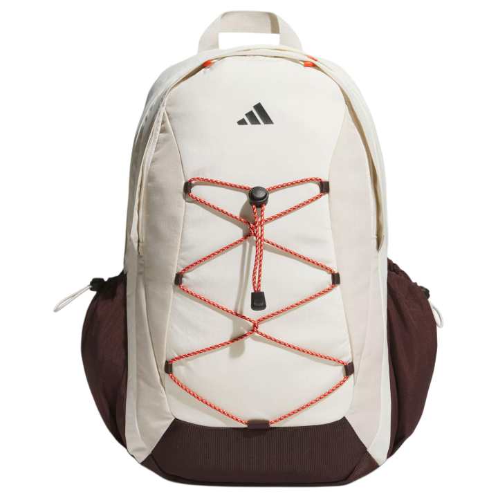 Adidas Adidas Recycled Polyamide Backpack Regular Unisex Jade White & Bauxite Brown & Dark Gray Brown